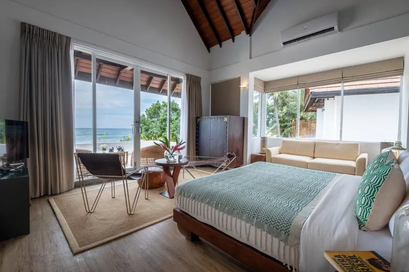 The White House a Beachfront Villa in Mirissa, Sri Lanka