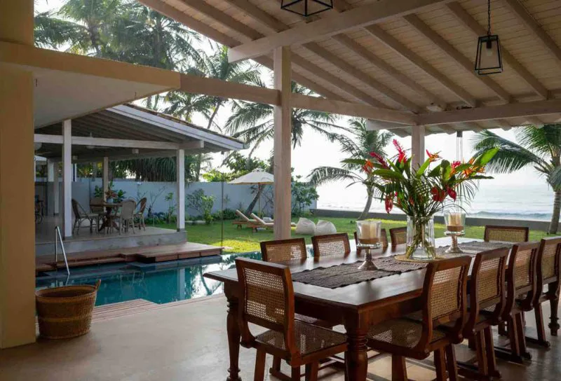 Blue Waves a Stunning Beachfront Villa in Thalpe Sri Lanka photo 2