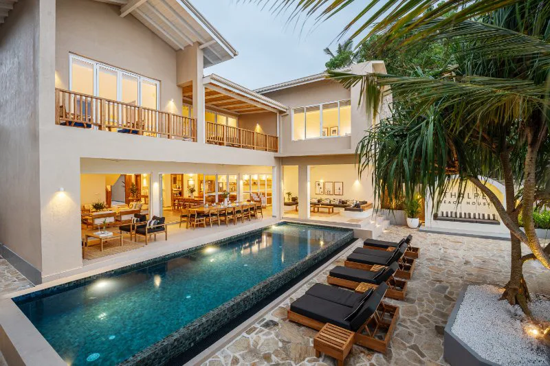The Rockpool House a Luxury Beachfront Villa, Thalpe, Sri Lanka