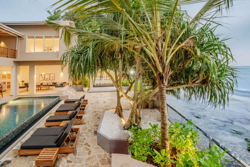 The Rockpool House a Luxury Beachfront Villa, Thalpe, Sri Lanka