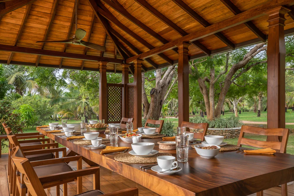Dining at Ranawara