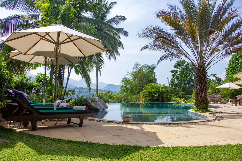 The Infinity Pool, Spa and Gardens