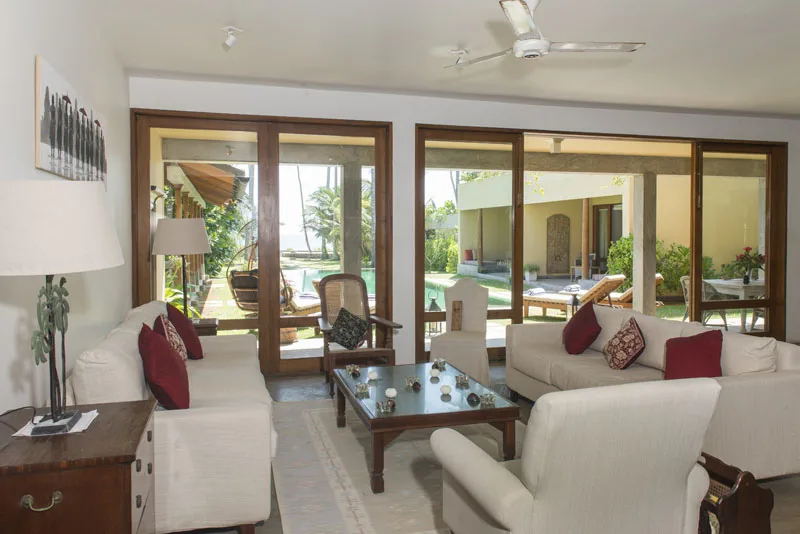 Living Spaces and the Fountain Courtyard