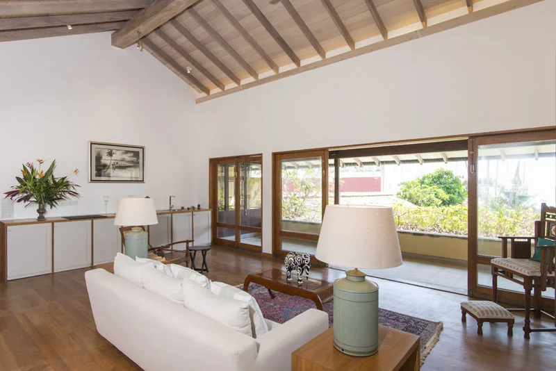 Living Spaces and the Fountain Courtyard