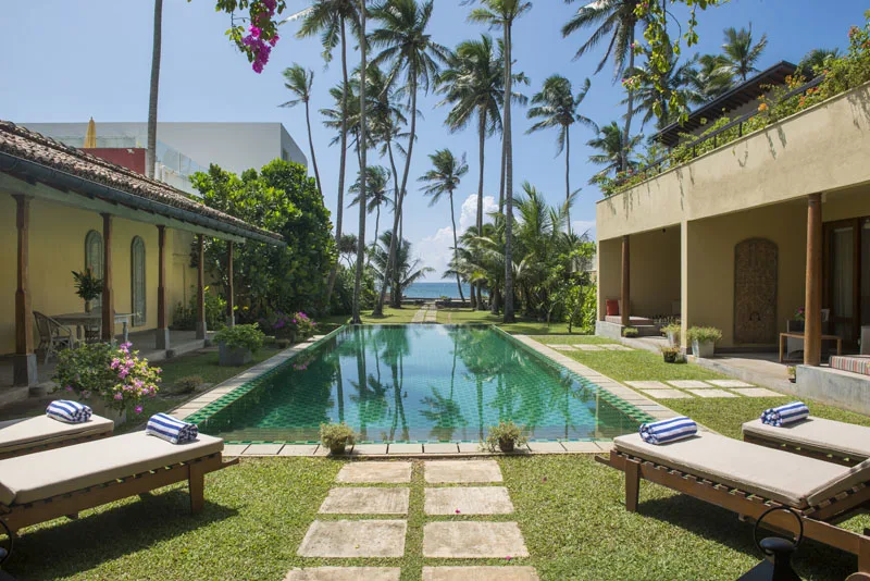 The Pool, Gardens and Beach