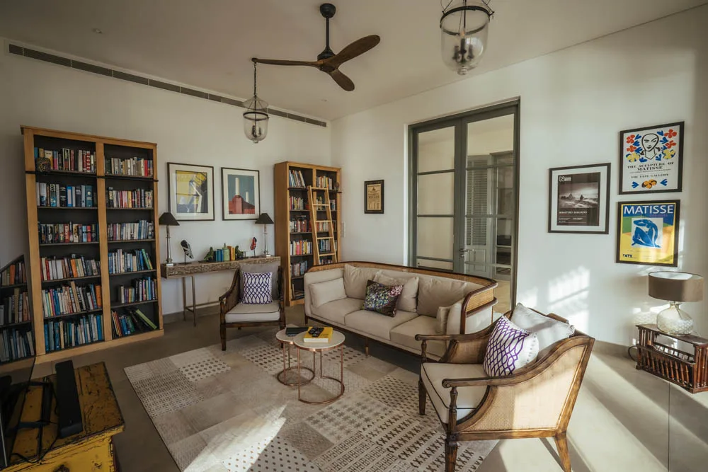 Living Spaces, Games Room and Library