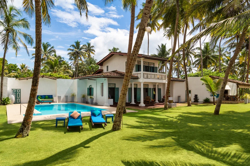 The Garden, the Pool and the Beach