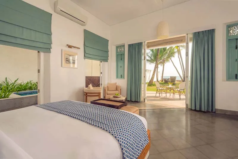 Villa White Beach a Stunning Beachfront Villa with Pool in Thalpe, Sri Lanka photo 17