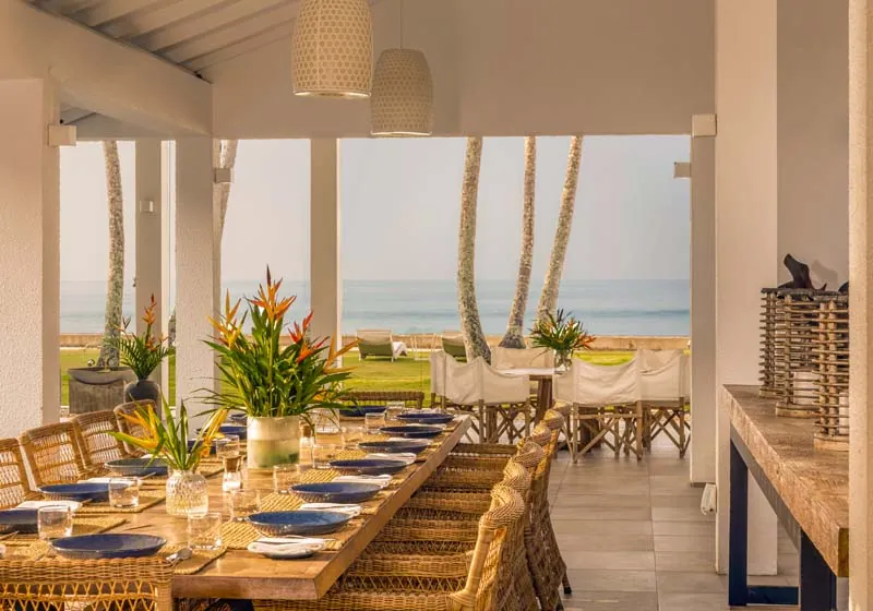 Villa White Beach a Stunning Beachfront Villa with Pool in Thalpe, Sri Lanka photo 8